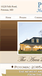 Mobile Screenshot of potomacheritagehomes.com